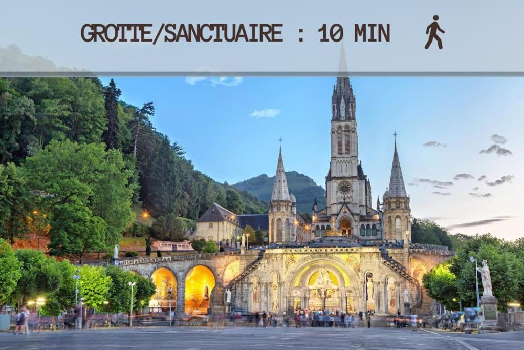 Le Jeanne 4/6 Couchages, Wifi, Sanctuaire Apartamento Lourdes Exterior foto